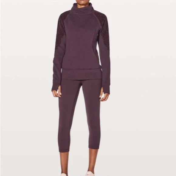 Lululemon Sweatshirt Floral Flock Pullover - Picture 4 of 12